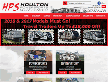 Tablet Screenshot of houltonpowersports.com